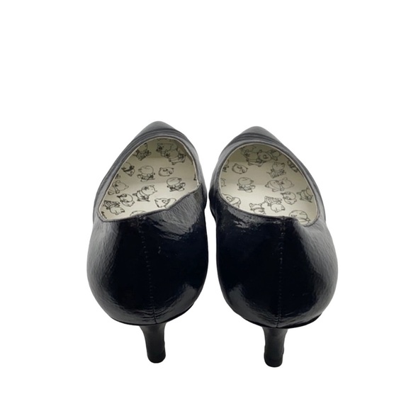 Chinese Laundry Black Leather Jaeger Heels - Picture 3 of 8